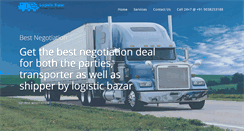 Desktop Screenshot of logisticbazar.com